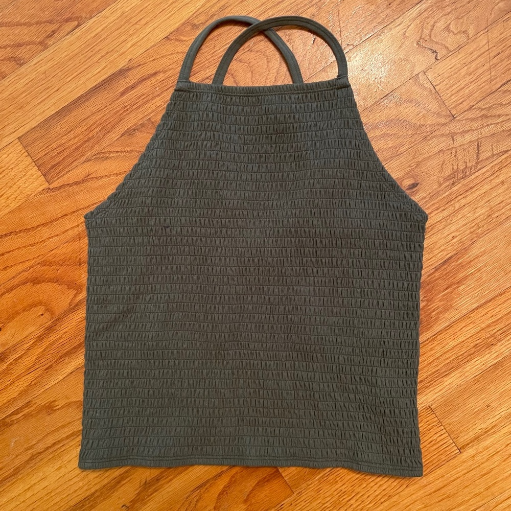 Hollister Criss Cross Back Tank Top
